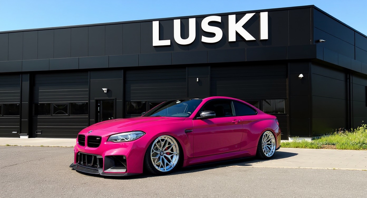 Pink BMW M2 LUSKI Build